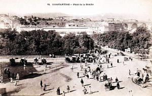 Constantine - Place de la Breche vue generale